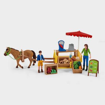 Multi Schleich Sunny Day Mobile Farm Stand