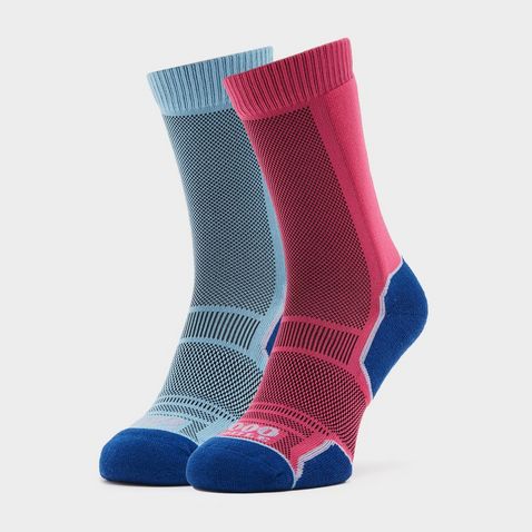 Womens Fusion Double Layer Walking Sock