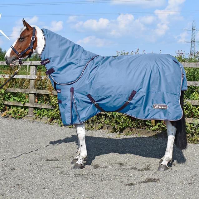  Whitaker Lupin 250g Combo Detachable Neck Stable Rug Blue image 1