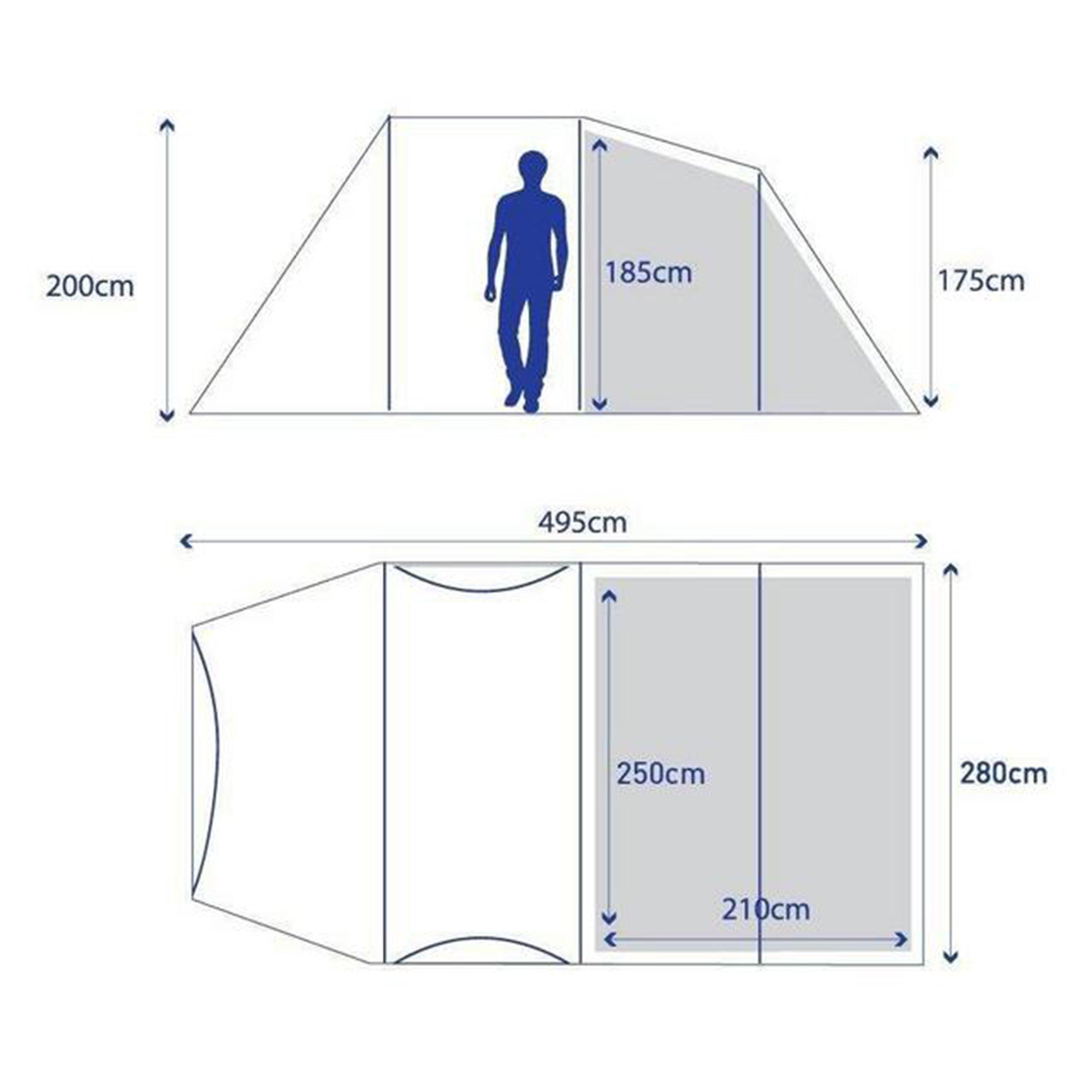 Berghaus air 8 dimensions hotsell
