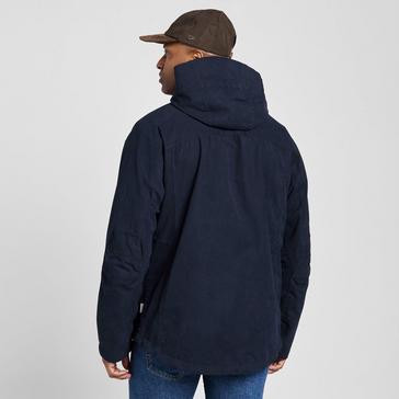 Blue Hoggs of Fife Mens Struther Waterproof Zip Jacket Navy