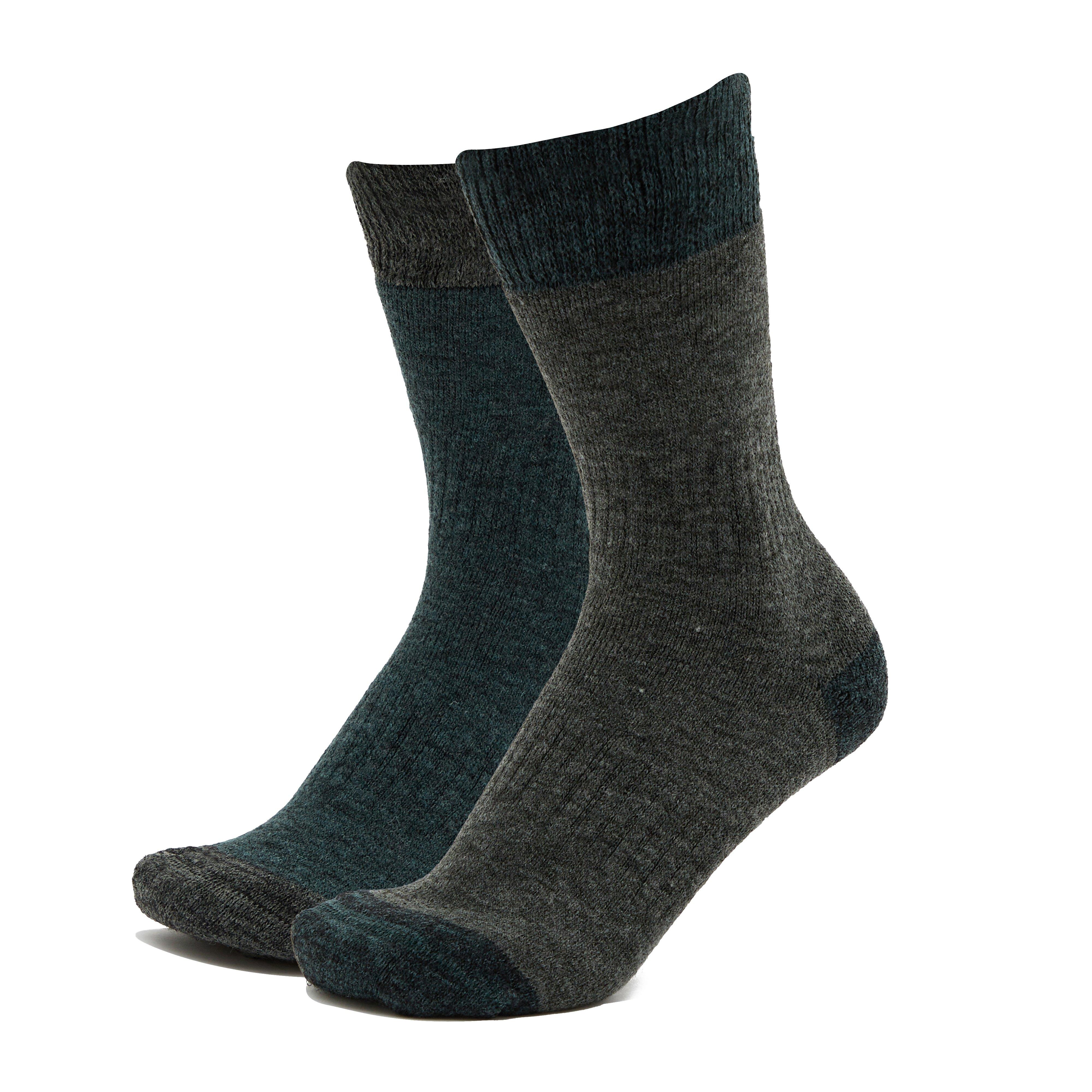 Country Short Socks 2 Packs Tweed/Loden