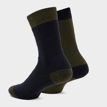 Blue Hoggs of Fife Country Short Socks 2 Packs Dark Navy/Dark Green