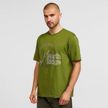 Green North Ridge Men’s Contour Logo Tee