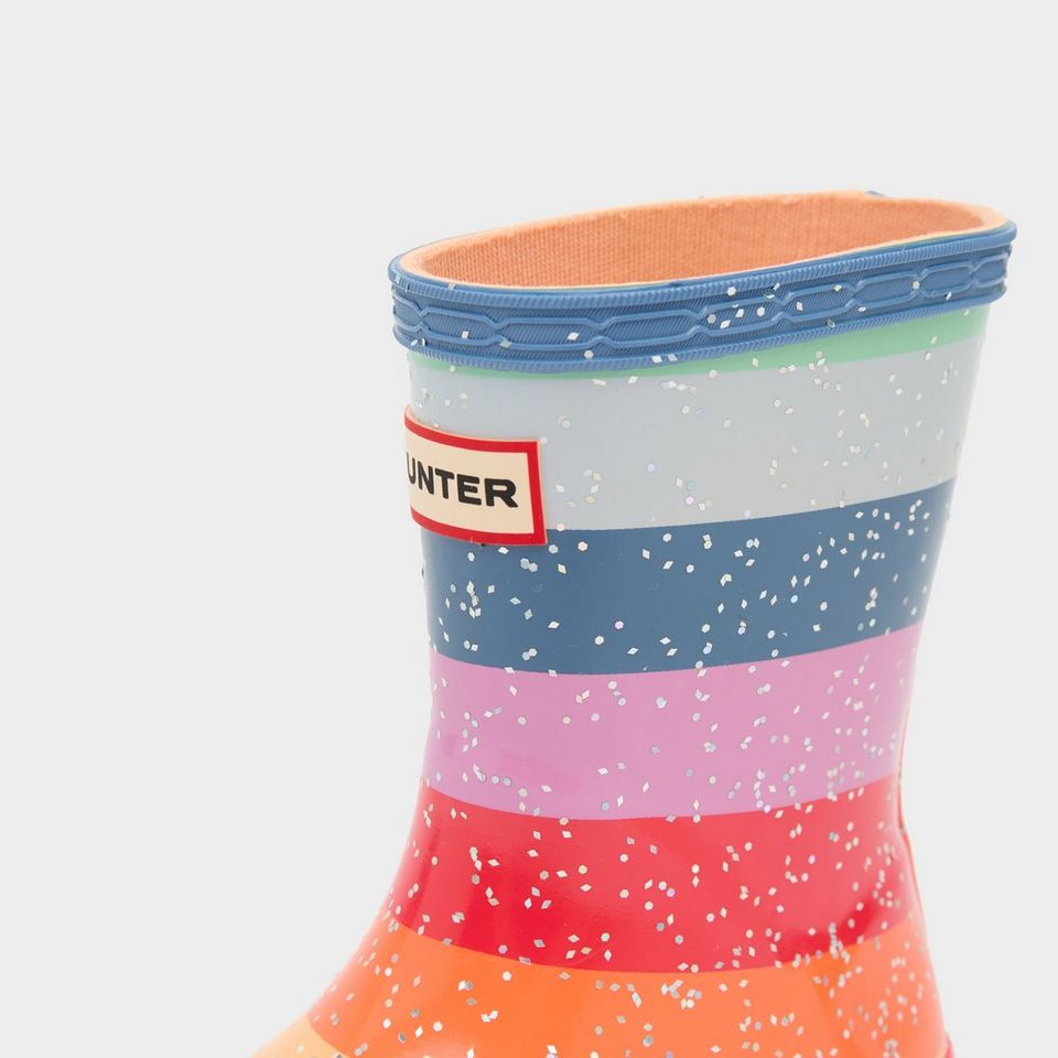 Kids glitter hunter wellies best sale