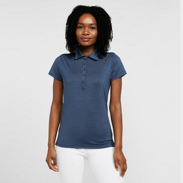 Blue Mountain Horse Womens Team Polo Navy