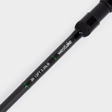 Black Westlake 3K Carp Rod- 12ft, 3.25lb