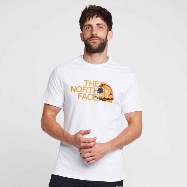 ★★THE NORTH FACE★★ Men's Gome Short Sleeve T-Shirt WHITE Buy The North Face White Chrome Simple Dome T-Shirt from