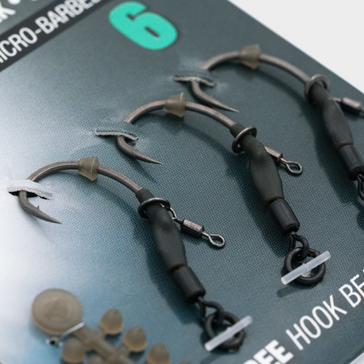 Grey Korda Spinner Hook Sections Kurv Barbless Size 6 (3 Pack)