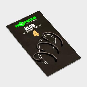 Black Korda Klor Barbless Hook Size 4