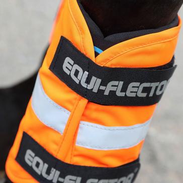 Orange EQUI-FLECTOR Leg Wraps Orange