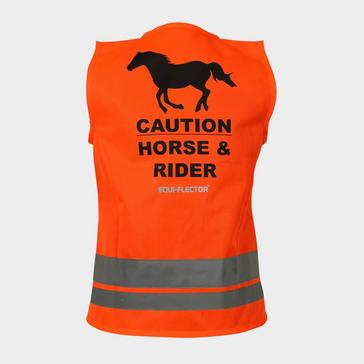 Reflective vest from Equi-Flector - Orange - Hogstaonline - Hogsta Ridsport