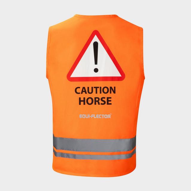 Gilet D’Équitation Réfléchissant Shires Equi-Flector – Fluorescent, Taille Medium (Hi-Viz)