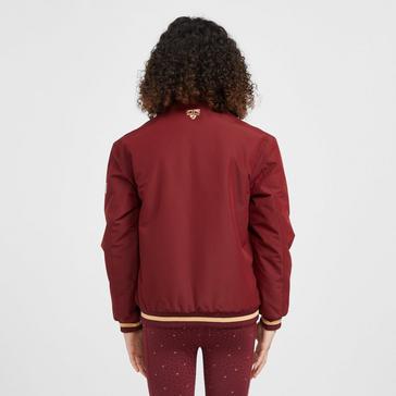 Red Aubrion Young Rider Team Jacket Burgundy