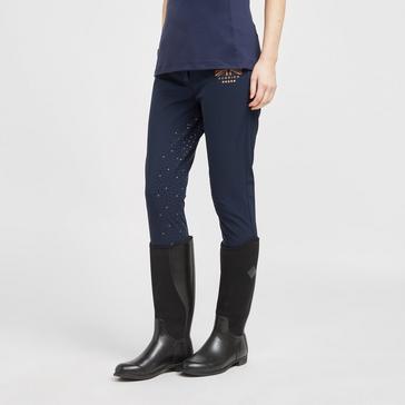 Blue Aubrion Womens Team Breeches Navy