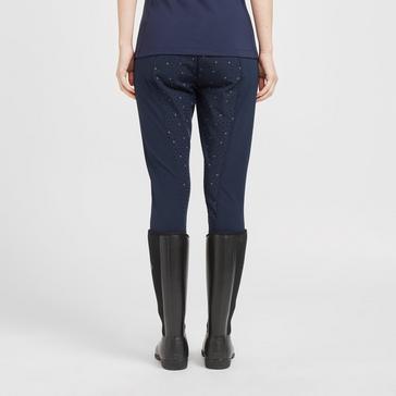 Blue Aubrion Womens Team Breeches Navy