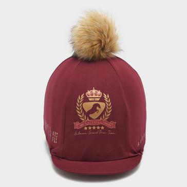 Burgundy Aubrion Team Hat Silk Burgundy