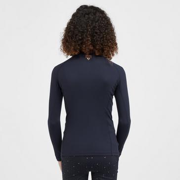 Blue Aubrion Childs Team Long Sleeve Base Layer Navy