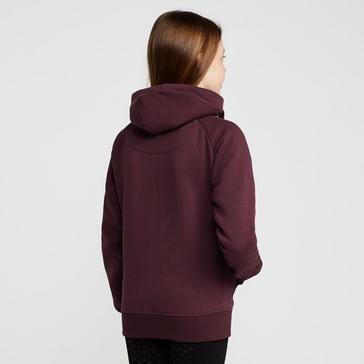 Burgundy Aubrion Young Rider Team Hoodie Burgundy