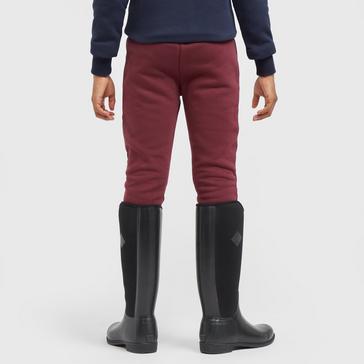 Burgundy Aubrion Young Rider Team Joggers Burgundy