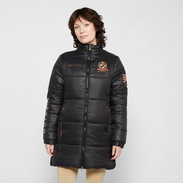 Black Aubrion Womens Team Padded Coat Black