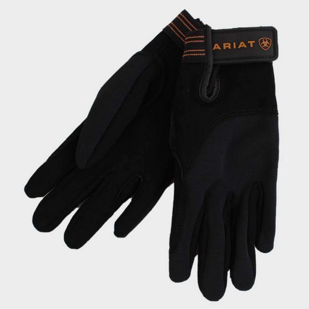 Black Ariat Tek Grip Insulated Gloves Black image 1