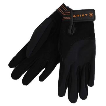 Black Ariat Tek Grip Insulated Gloves Black