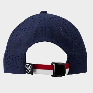 Blue Ariat Tri Factor Cap Deep Navy
