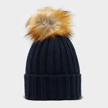 Blue Ariat Cotswold Beanie Navy Eclipse