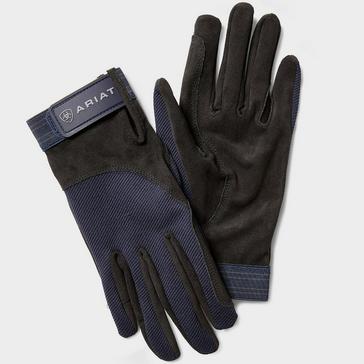 Blue Ariat Tek Grip Glove Navy