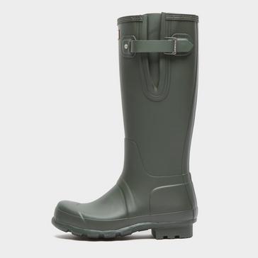 Green Hunter Mens Original Tall Wellington Boots Dark Olive