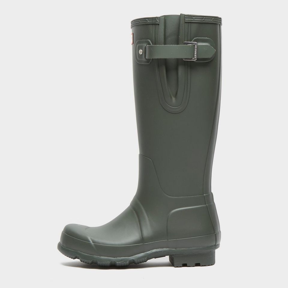 Hunter M ens Original Tall Wellington Boots Dark Olive