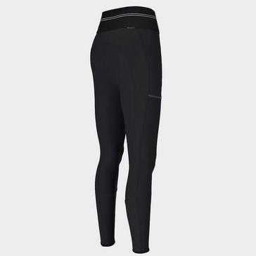 Black Pikeur Womens Gia Grip Athleisure Breeches Black