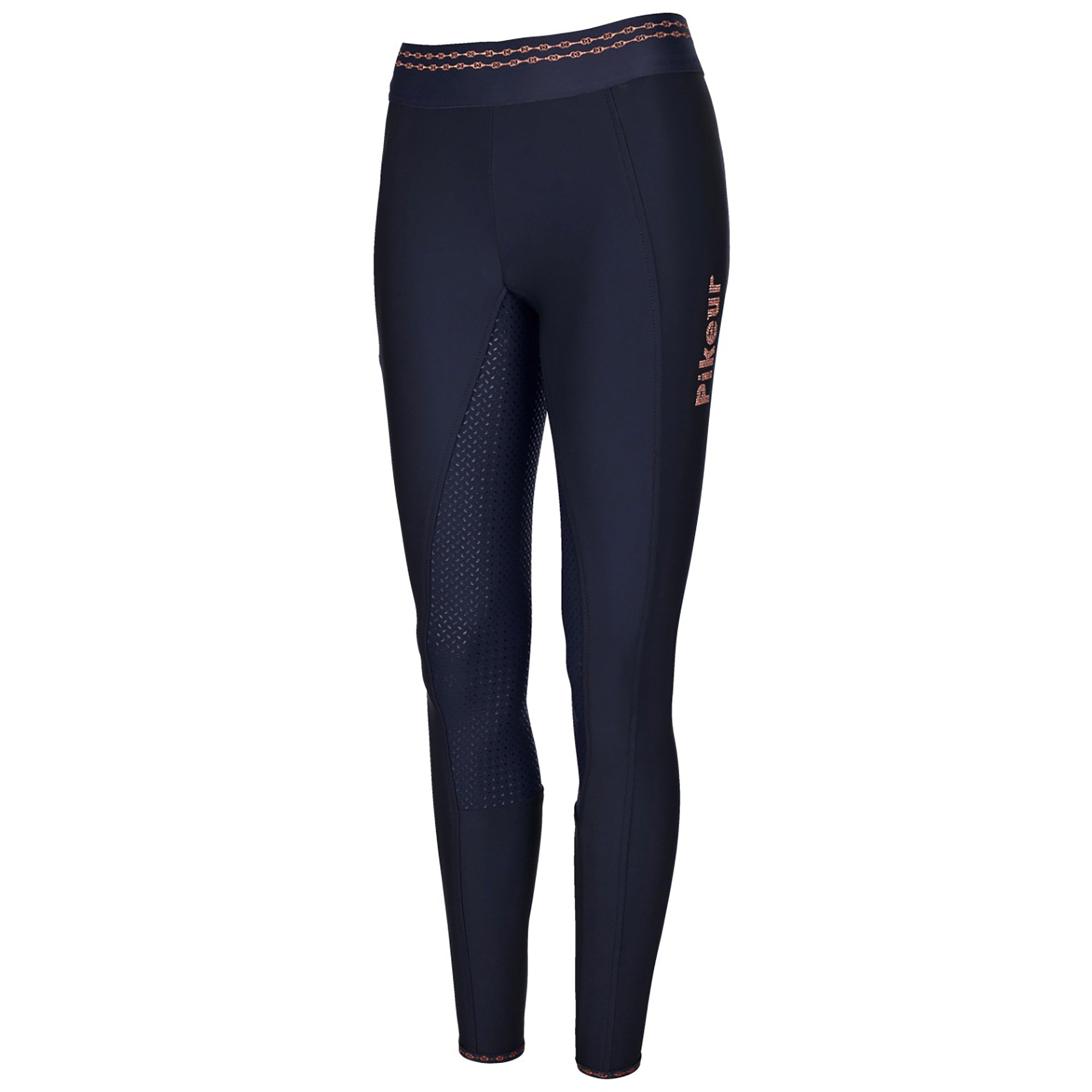 Womens Juli Grip Athleisure Tights Navy