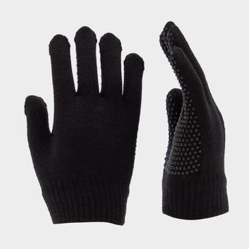 White Cotton Beaded Grip Gloves