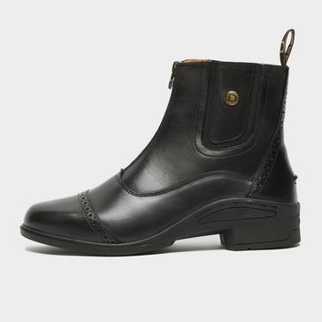 Black Dublin Womens Rapture Zip Paddock Boots Black