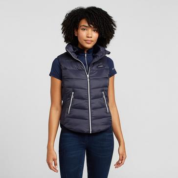 Blue WeatherBeeta Womens Dion Puffer Vest Navy