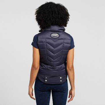 Blue WeatherBeeta Womens Dion Puffer Vest Navy