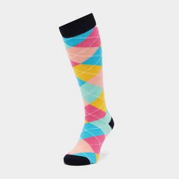 Assorted Dublin Single Pack Socks Argyle Rainbow