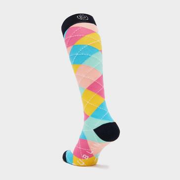 Assorted Dublin Single Pack Socks Argyle Rainbow
