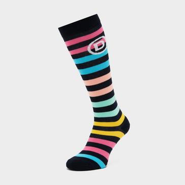 Multi Dublin Single Pack Socks Rainbow Stripes