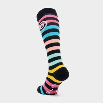 Multi Dublin Single Pack Socks Rainbow Stripes