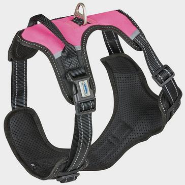 Pink WeatherBeeta Anti-Pull/Travel Harness Black/Pink