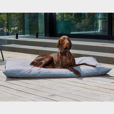 Blue WeatherBeeta Pillow Dog Bed Blue Denim
