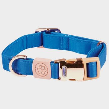 Blue WeatherBeeta Elegance Dog Collar Blue X-Small/Small