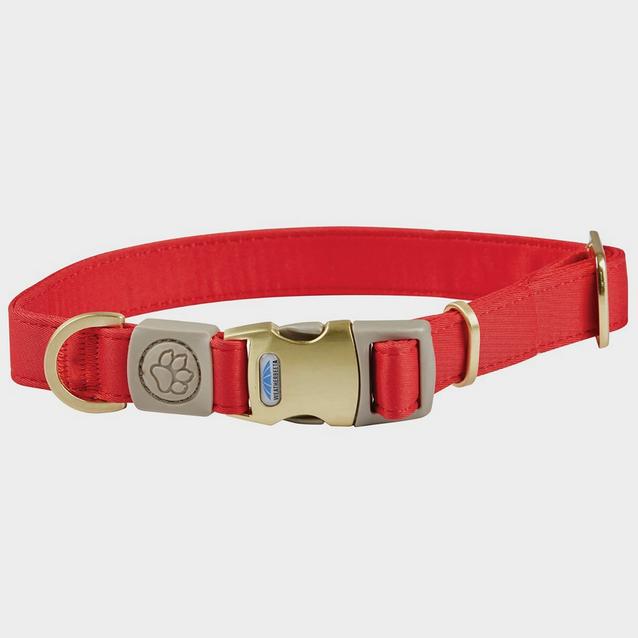 Red WeatherBeeta Elegance Dog Collar Red Extra Small image 1