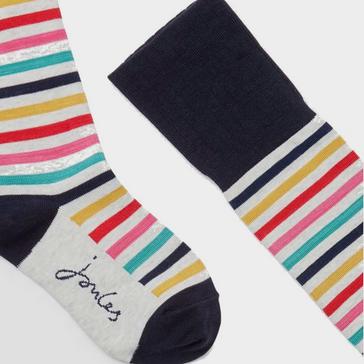 Striped Joules Joules Women's Nina Long Socks Multi Stripe