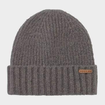 Grey Joules Bamburgh Knitted Hat Grey Marl