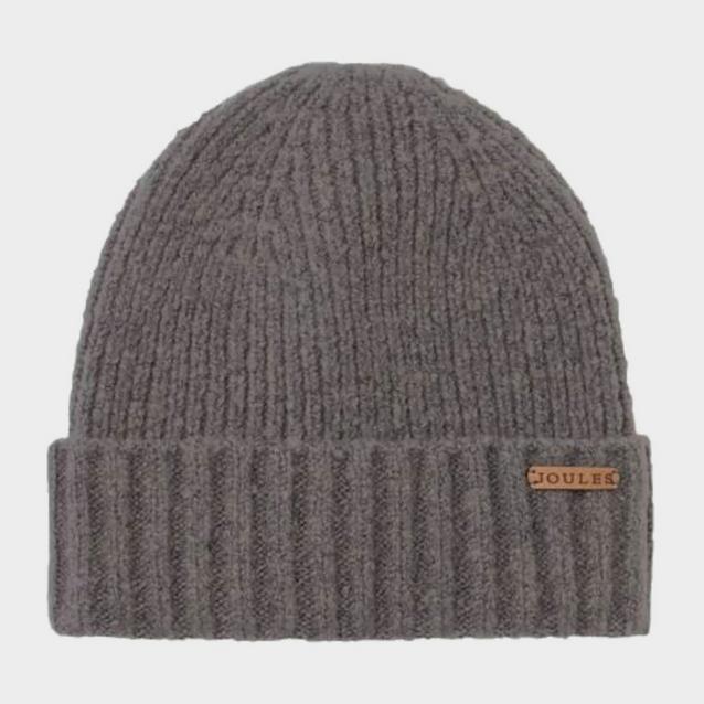 Grey Joules Bamburgh Knitted Hat Grey Marl image 1