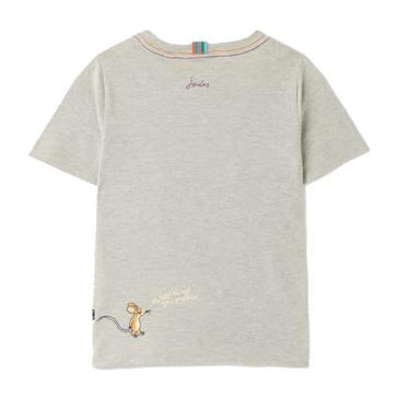 Grey Joules Gruffalo Archie T-Shirt Grey Marl